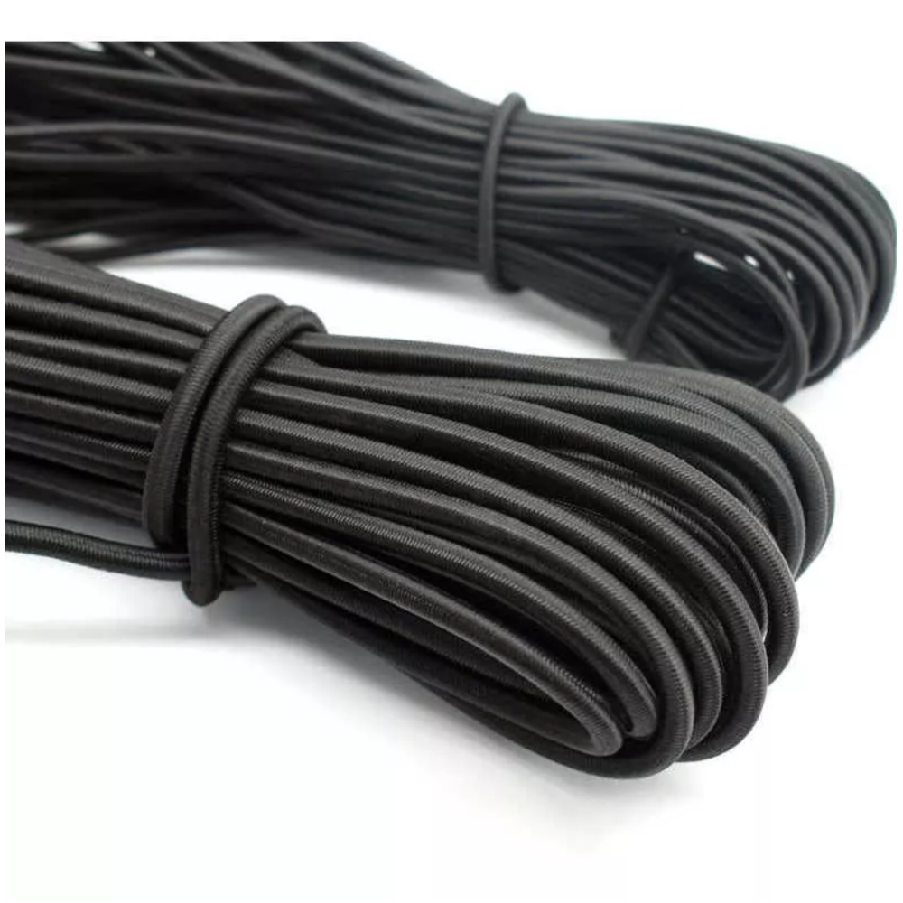 CORDÃO ELÁSTICO VELCOST® - PRETO 