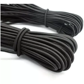 CORDÃO ELÁSTICO VELCOST® - PRETO 