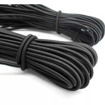 CORDÃO ELÁSTICO VELCOST® - PRETO 