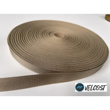 FITA 20 MM 100% POLIESTER VELCOST - CAQUI 