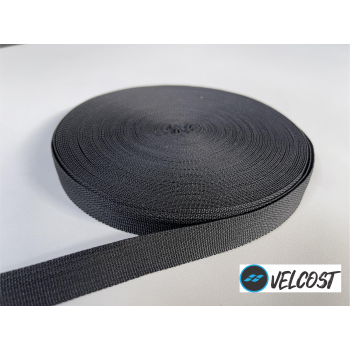 FITA 20 MM 100% POLIESTER VELCOST - CINZA CHUMBO