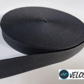 FITA 25 MM 100% POLIESTER VELCOST - PRETO  