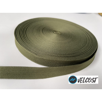 FITA 25 MM 100% POLIESTER VELCOST - VERDE MUSGO