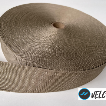 FITA 40 MM 100% POLIESTER VELCOST - CAQUI