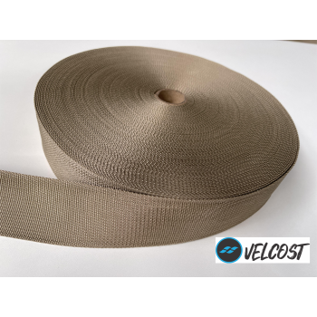 FITA 40 MM 100% POLIESTER VELCOST - CAQUI