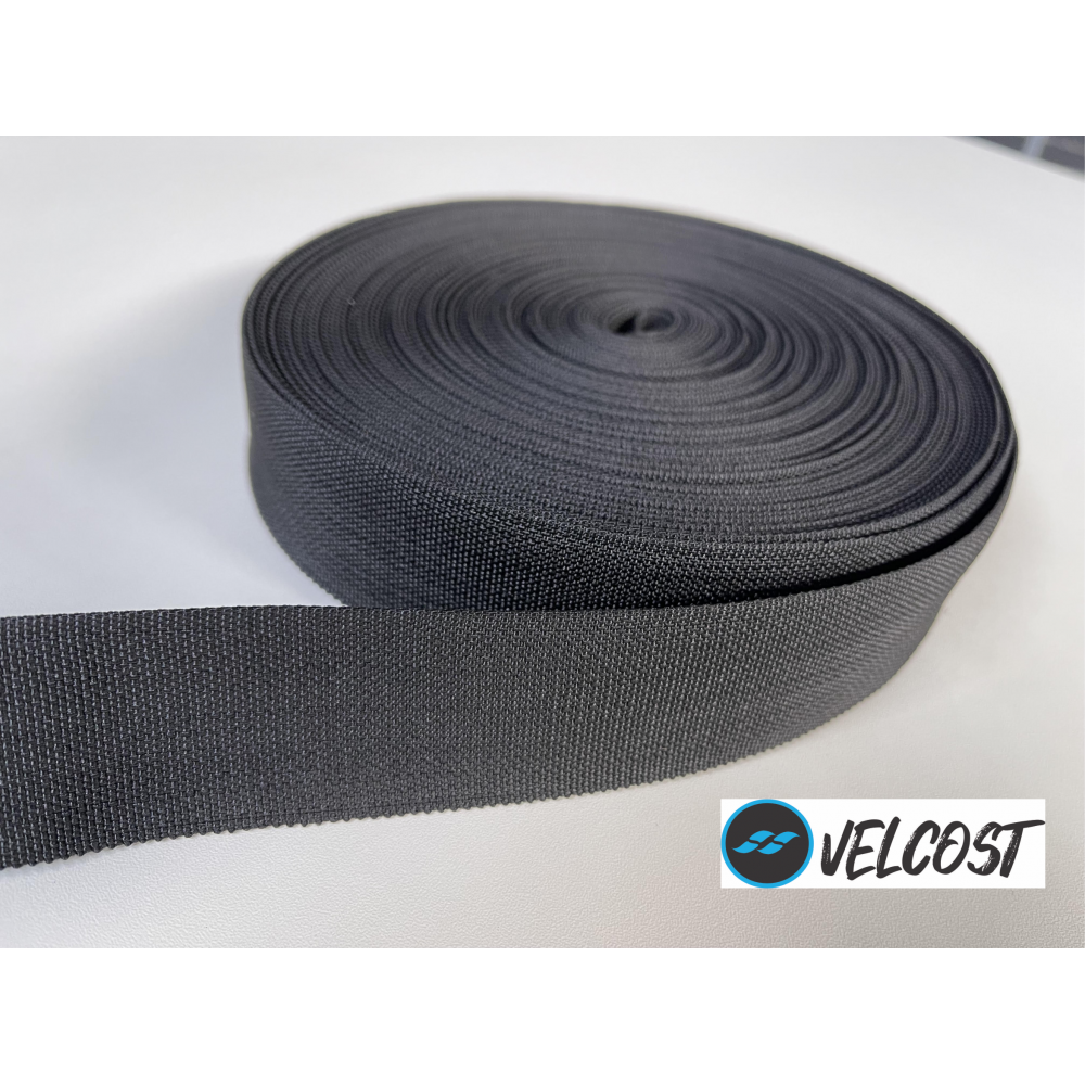 FITA 40 MM 100% POLIESTER VELCOST - PRETO  