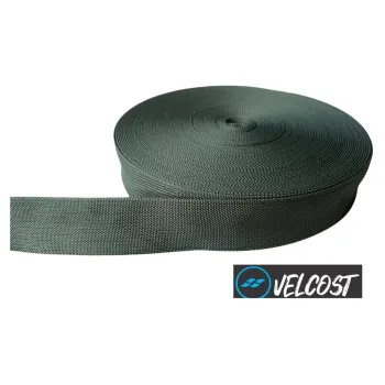FITA 50 MM 100% POLIESTER VELCOST - VERDE MILITAR