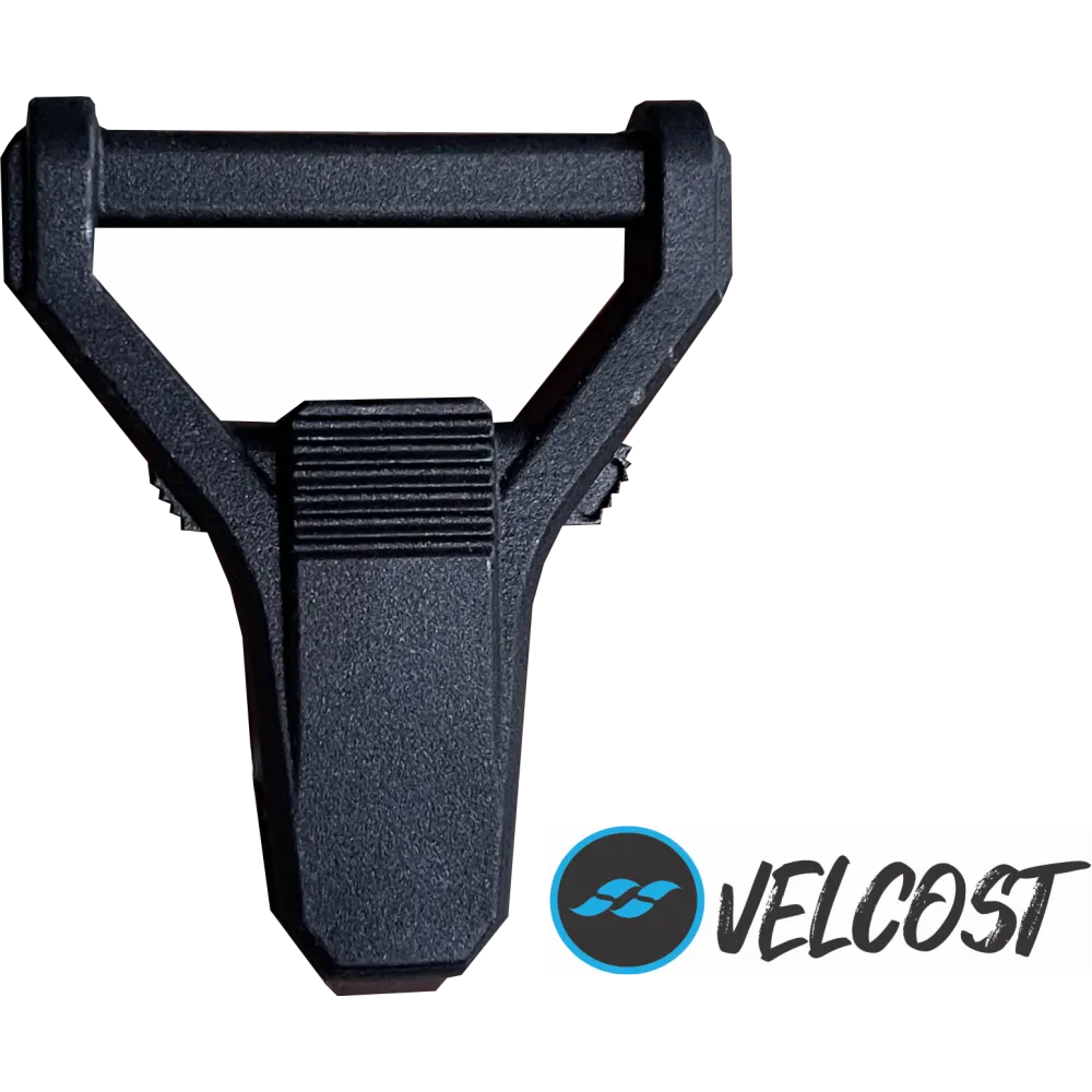 MOSQUETÃO ENGATE 30 MM COM TRAVA - PRETO