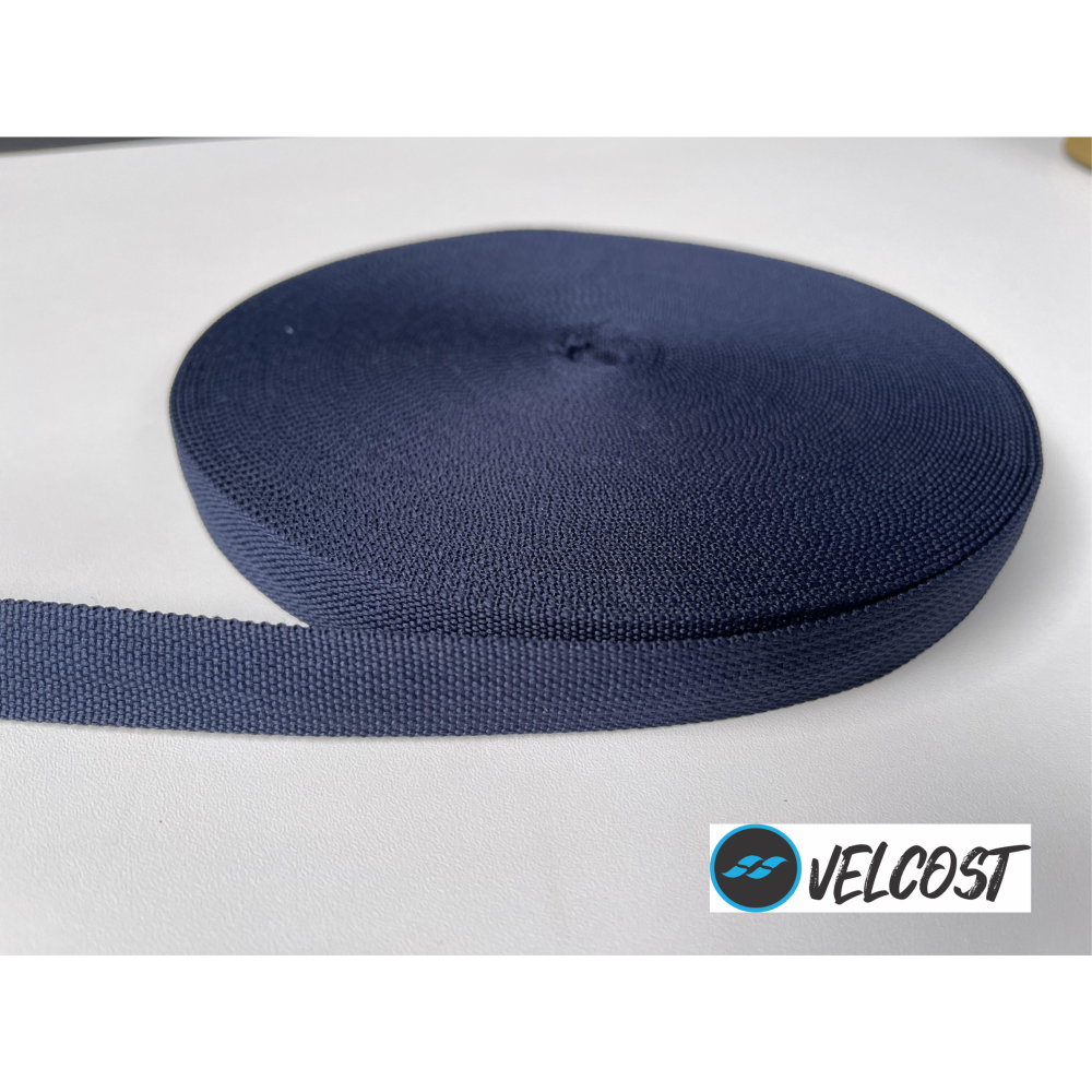 FITA 20 MM 100% POLIESTER VELCOST - AZUL MARINHO 
