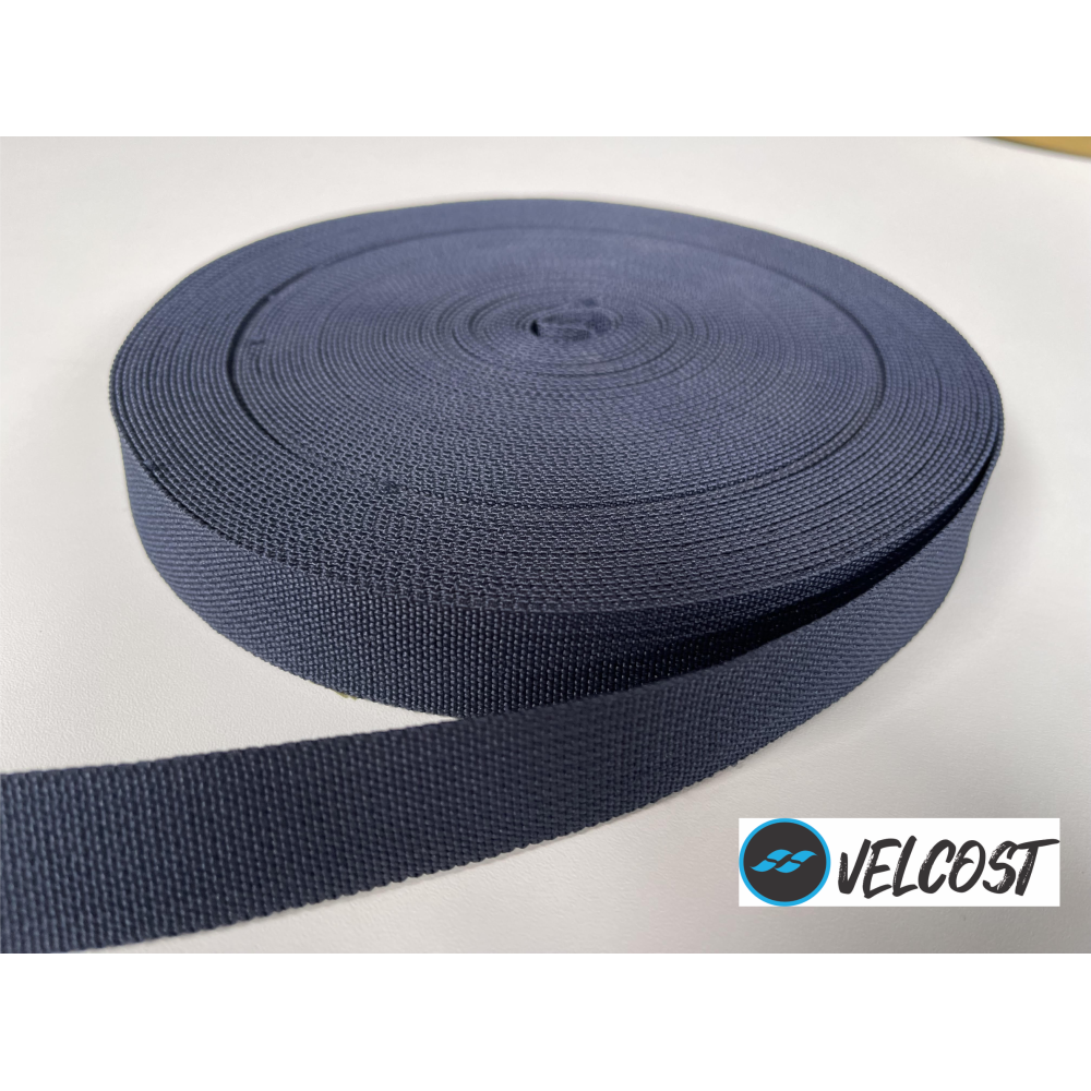 FITA 40 MM 100% POLIESTER VELCOST - AZUL MARINHO 