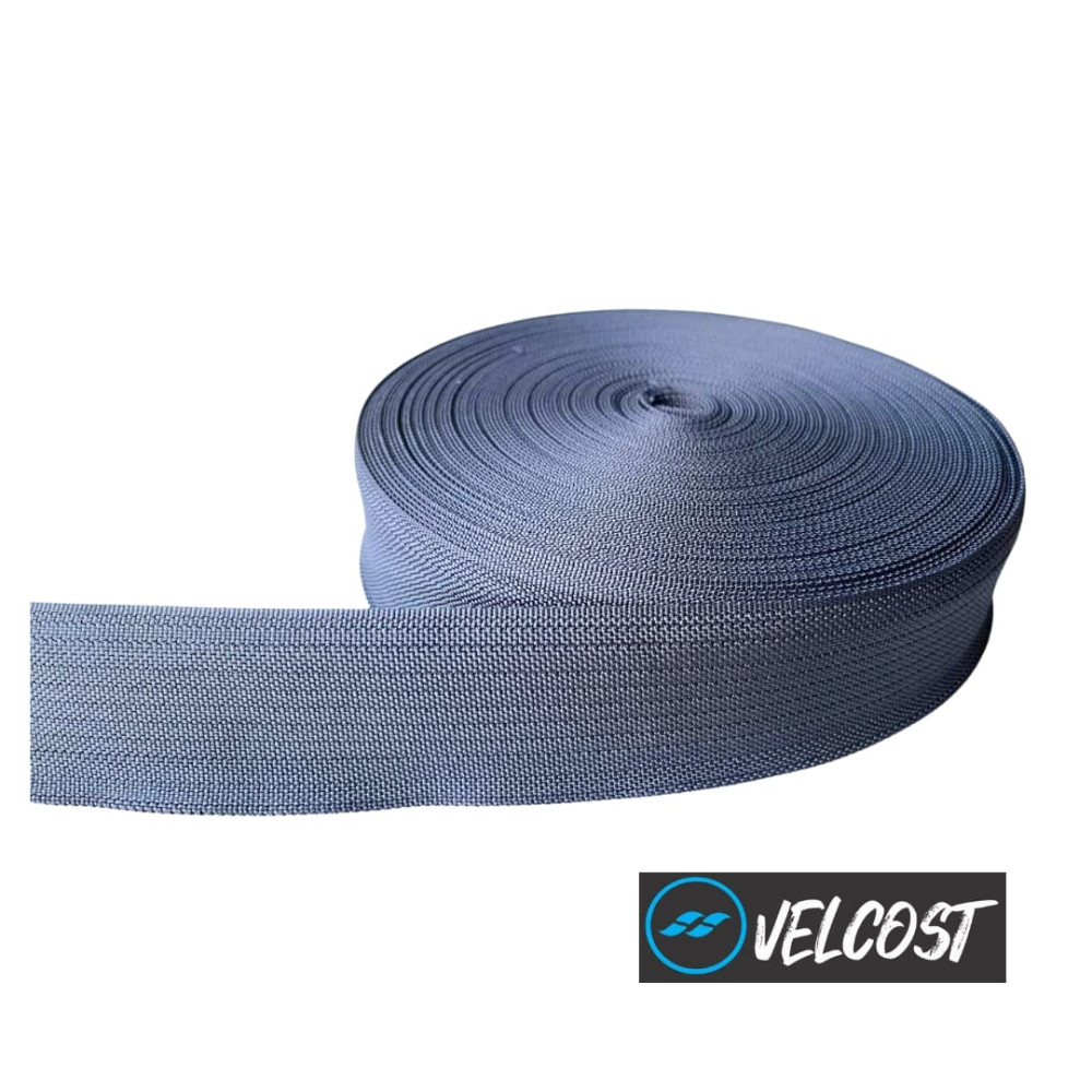 FITA 50 MM 100% POLIESTER VELCOST - CINZA CHUMBO